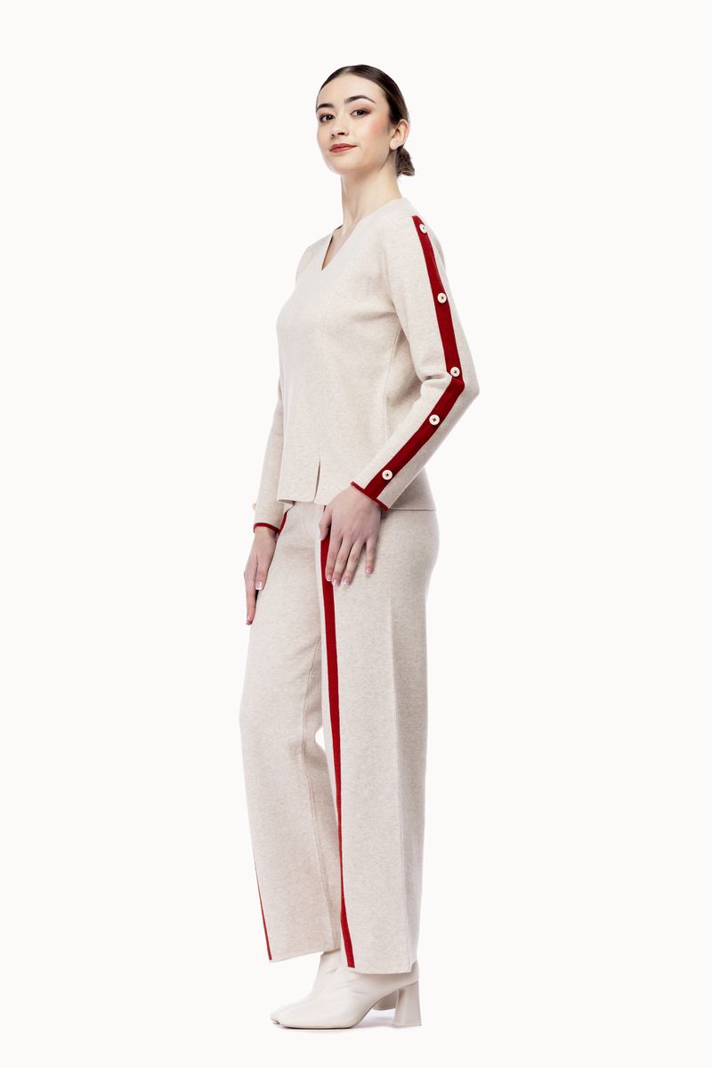 8740-PAN Pantalón rayas verticales - Imagen 3