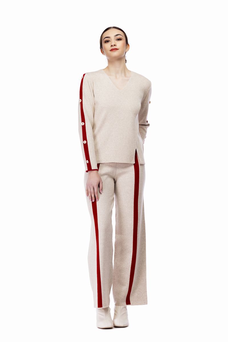 8740-PAN Pantalón rayas verticales - Imagen 5