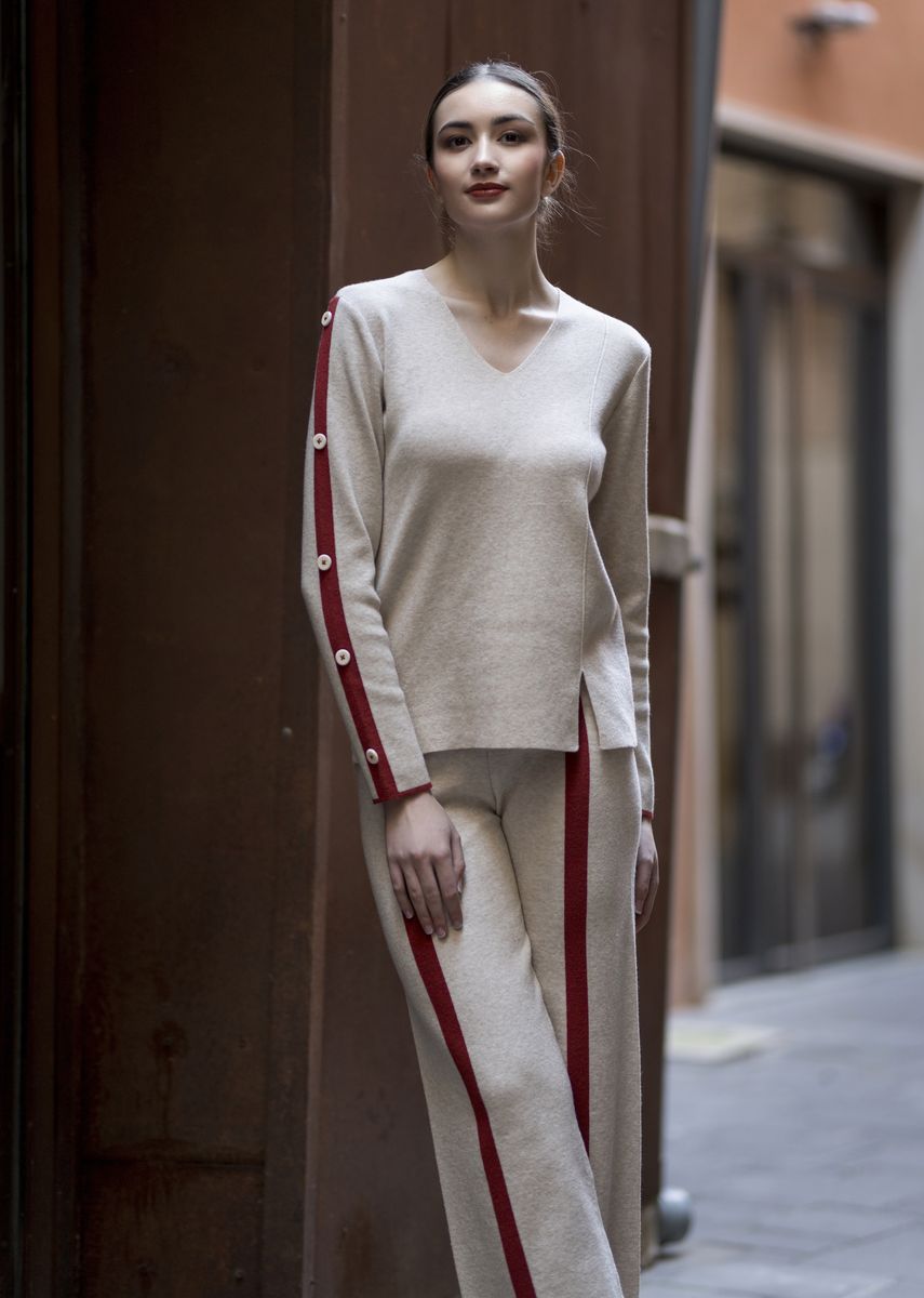 8740-PAN Pantalón rayas verticales - Imagen 9