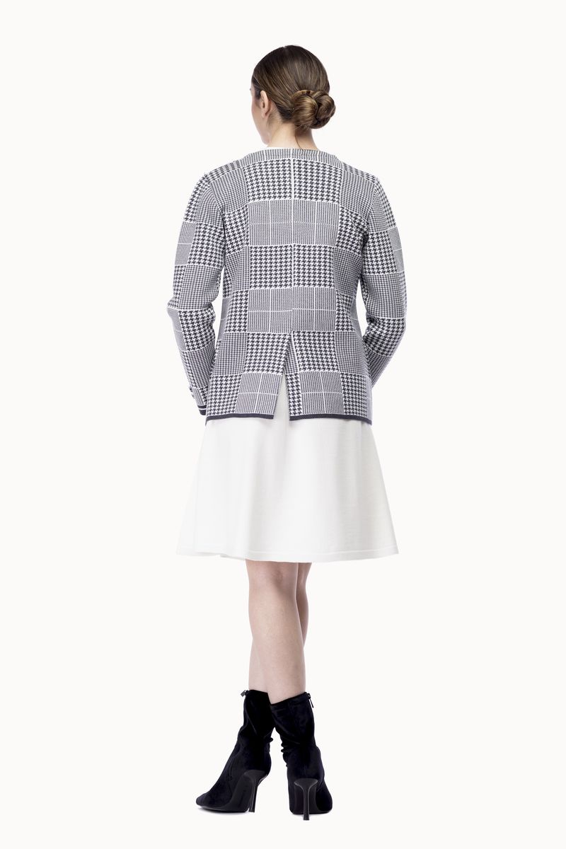 8754-CH Chaqueta blazer pata gallo - Imagen 4