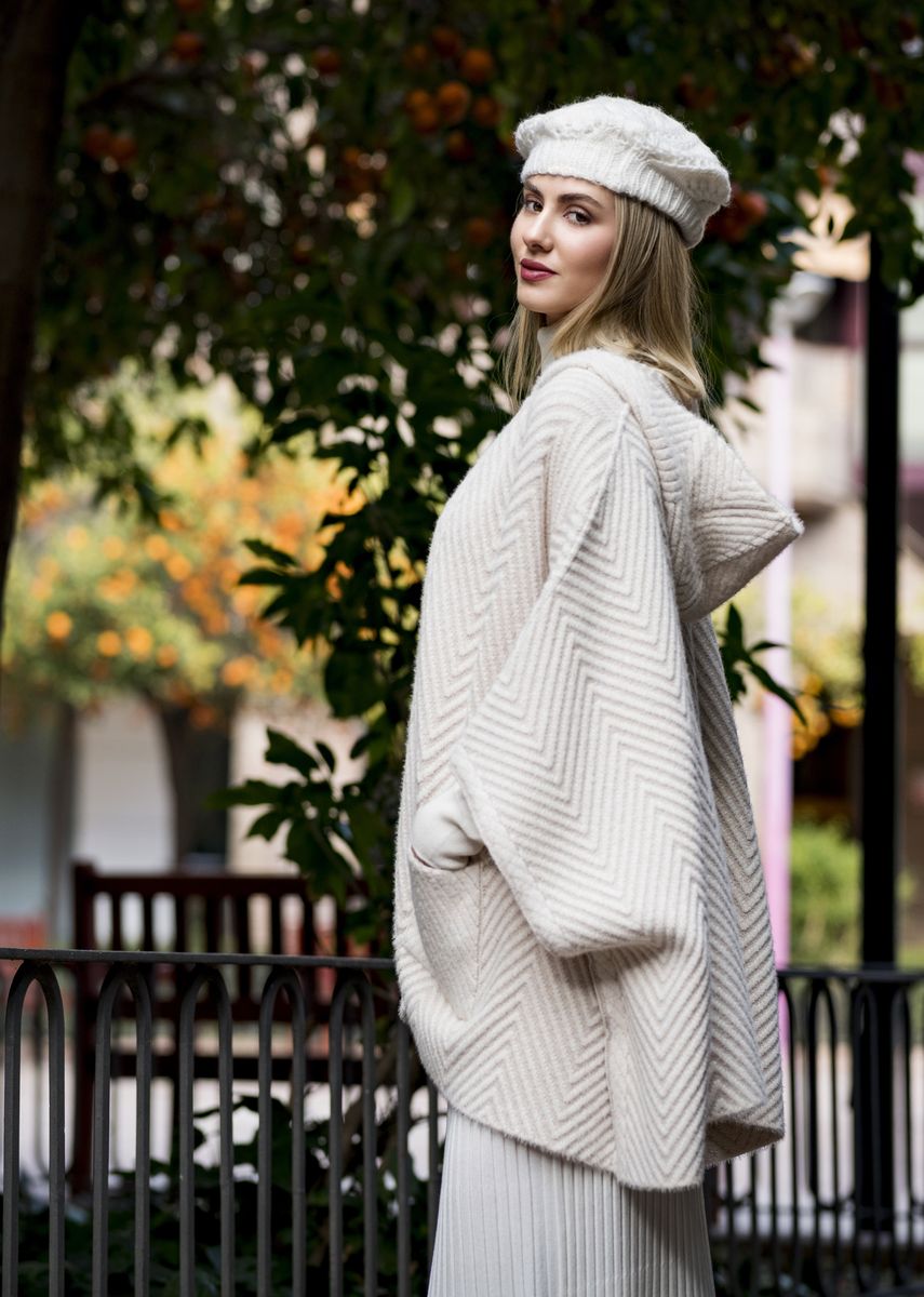 8755-PON Poncho peluche espiga - Imagen 9